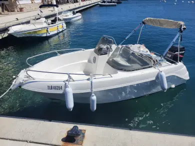 Vermietung Motorboot Quicksilver mit Führerschein