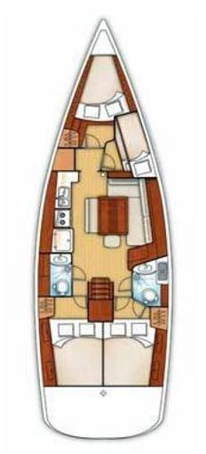 Bootsverleih Bénéteau Oceanis 43 Family - 4 cab. Göcek Samboat