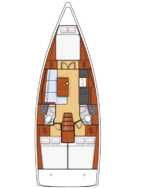 Bénéteau Oceanis 38.1 mieten Split