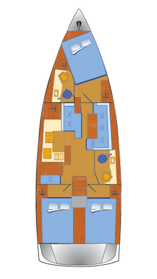 YachtCharter in Punat - Jeanneau Sun Odyssey 410 auf SamBoat