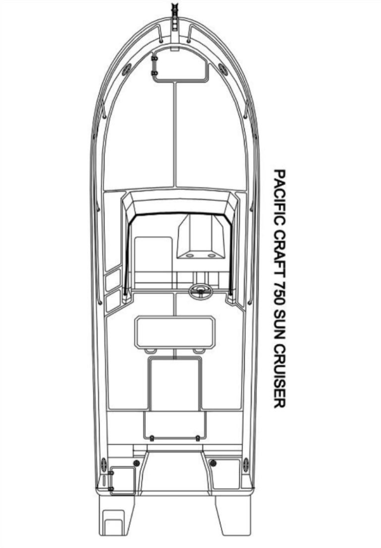Ein Pacific Craft Pacific Craft 750 Sun Cruiser mieten in Pula