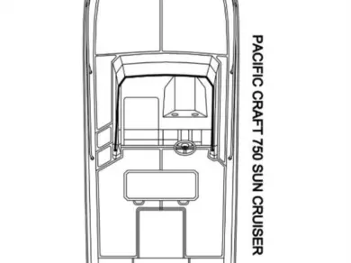 Ein Pacific Craft Pacific Craft 750 Sun Cruiser mieten in Pula