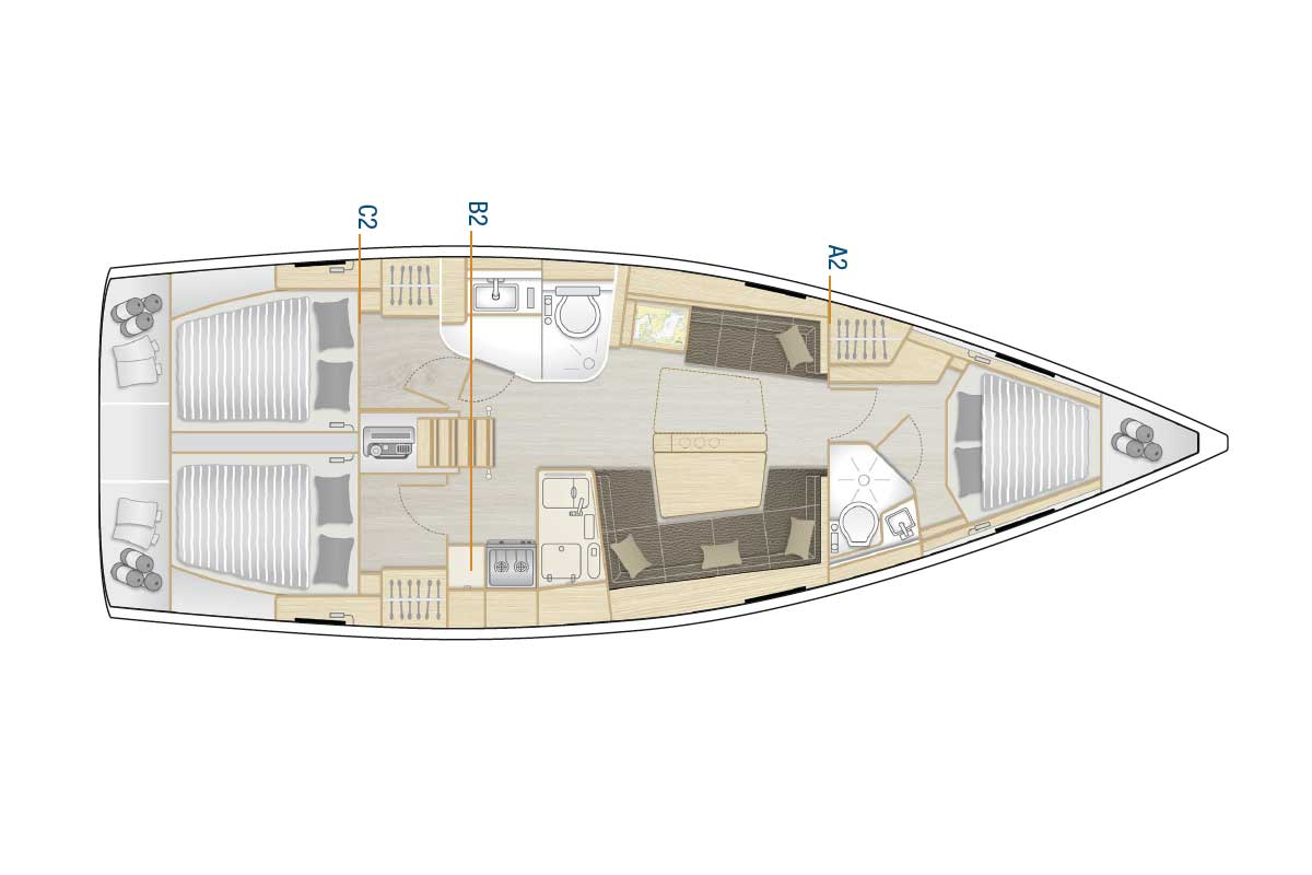 Segelboot mieten in Kaštela zum besten Preis