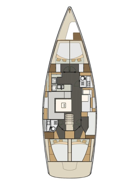 Bootsverleih Elan Impression 50 Kaštela Samboat