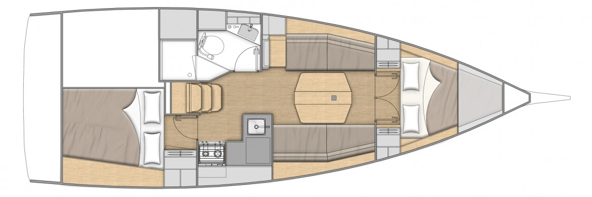 Segelboot mit oder ohne Skipper Bénéteau mieten in Álimos