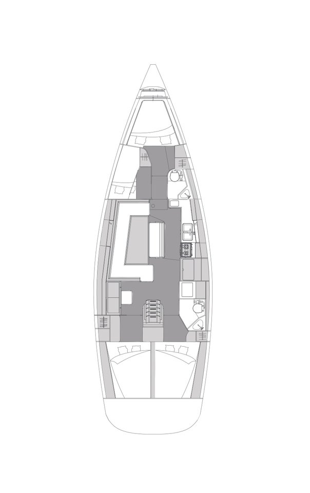 Segelboot mieten in Biograd na Moru - Elan Impression 45.1