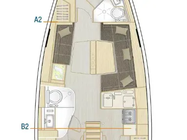 Segelboot mieten in Kaštela - Hanse Hanse 418