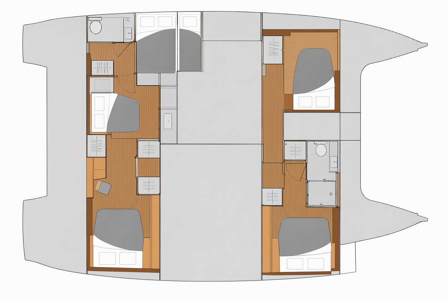 Katamaran mieten in Road Town - Fountaine Pajot Tanna 47