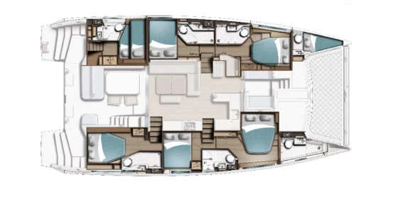 Ein Leopard Catamarans / Robertson & Caine Leopard 52 mieten in Furnari