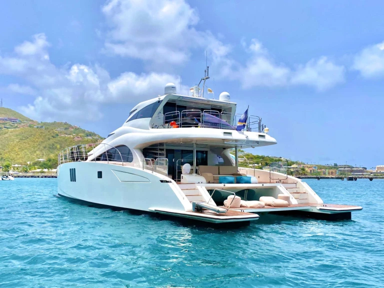 Sunreef CASA BLANCA mieten Saint Thomas Island