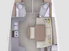 Boot mieten Split günstig Oceanis 47 - 5 cab.
