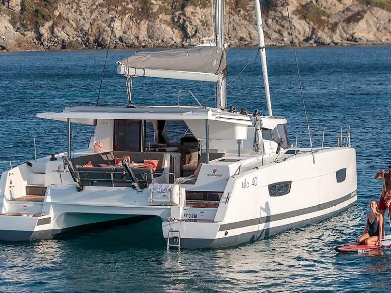 Vermietung Katamaran Fountaine Pajot mit Führerschein