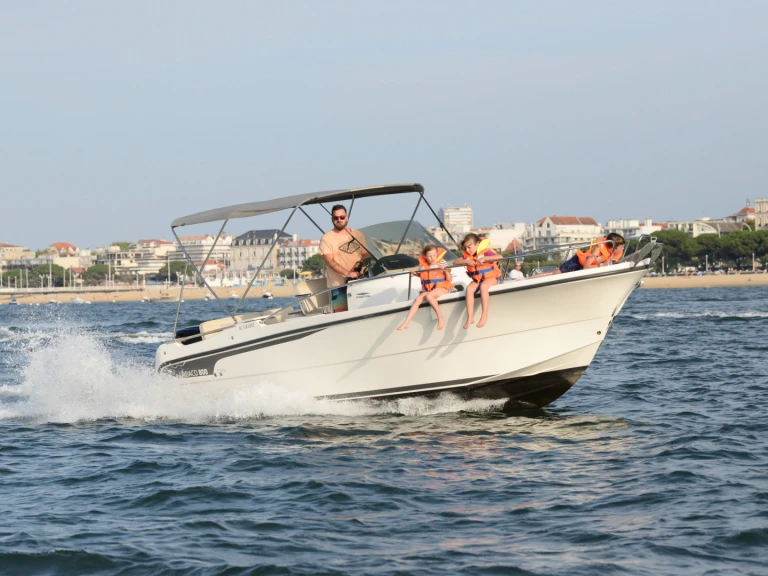 Motorboot mit oder ohne Skipper Ocqueteau mieten in Arcachon