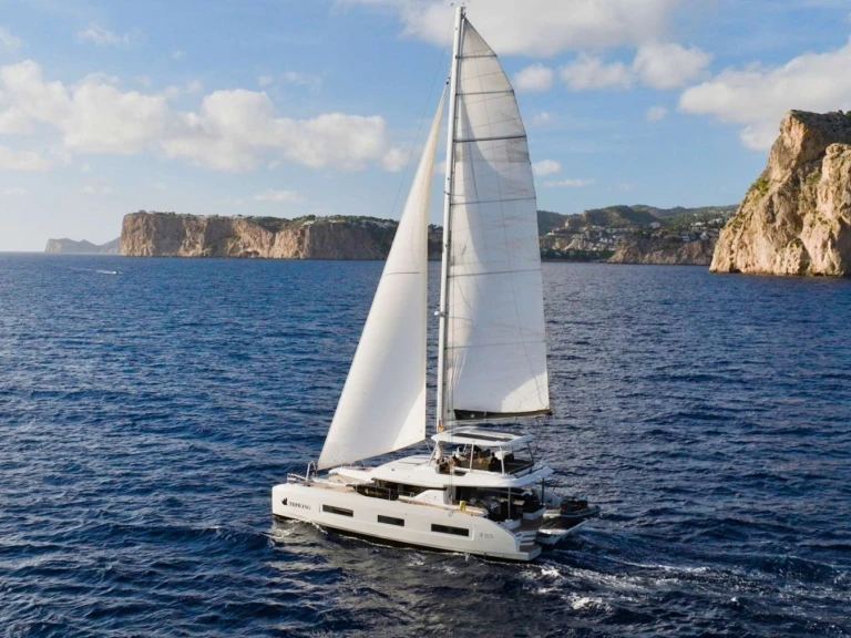 Bootsverleih Lagoon TRIWING CARIDA - Caribbean Road Town Samboat