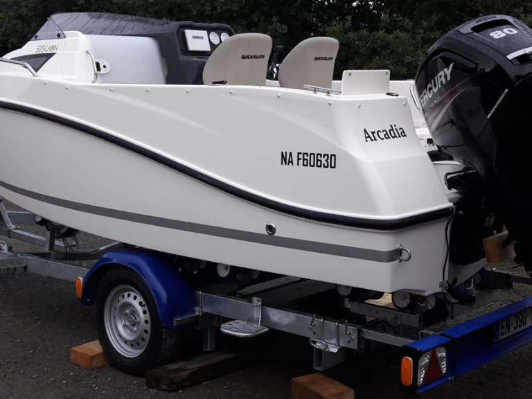Vermietung Motorboot Quicksilver mit Führerschein