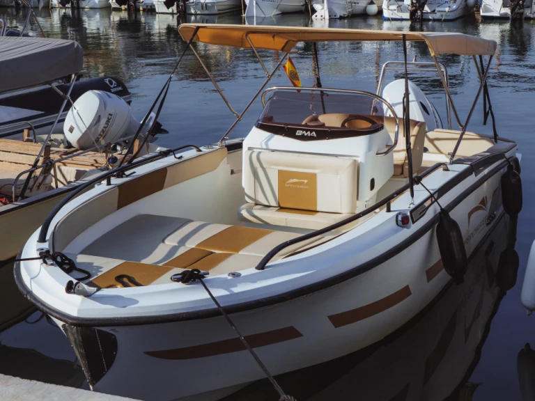 Vermietung Motorboot BMA mit Führerschein