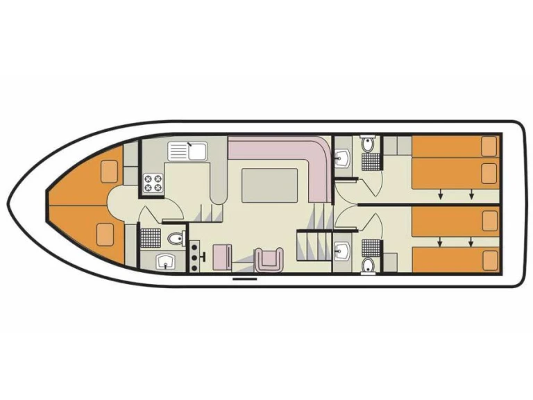 Motorboot mit oder ohne Skipper Le Boat mieten in Migennes