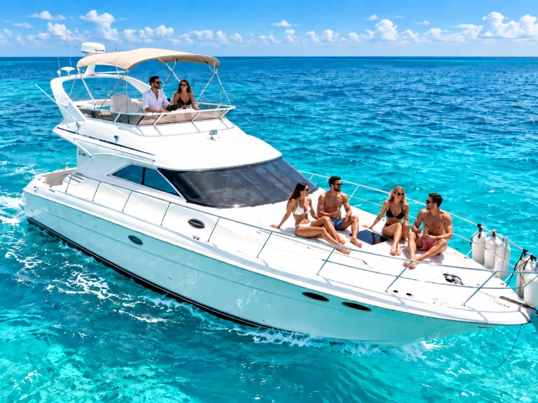 Boot mieten Cancún günstig custom
