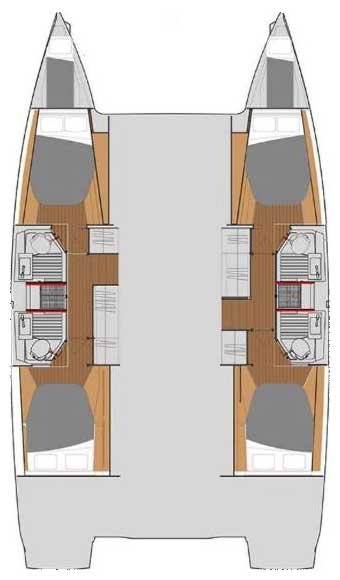 Bootsverleih Fountaine Pajot Astrea 42 Trogir Samboat