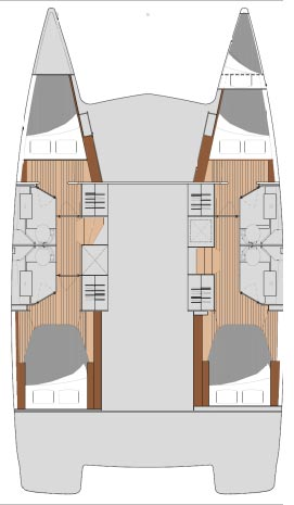 Ein Fountaine Pajot Isla 40 mieten in Biograd na Moru