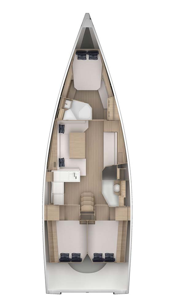 YachtCharter in Biograd na Moru - Grand Soleil Grand Soleil 44 Performance auf SamBoat