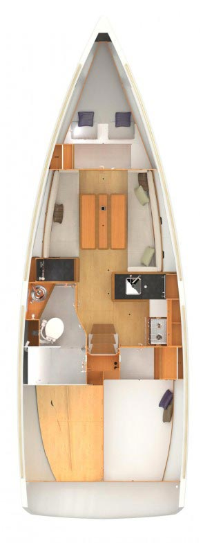 Jeanneau Sun Odyssey 349 mieten Zadar