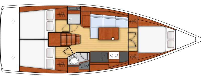Bootsverleih Bénéteau Oceanis 38.1 Biograd na Moru Samboat