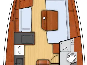 Vermietung Segelboot Bénéteau mit Führerschein