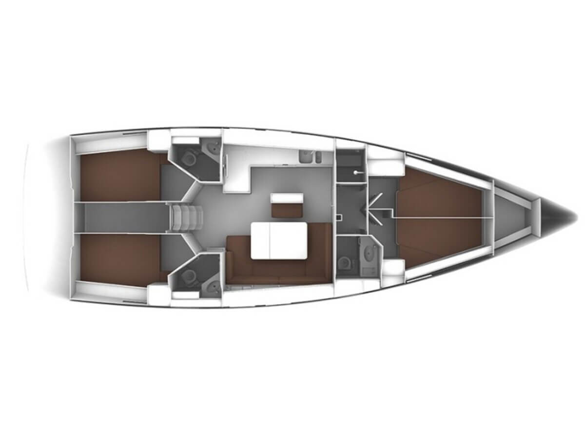 Bootsverleih Bavaria Cruiser 46 Biograd na Moru Samboat