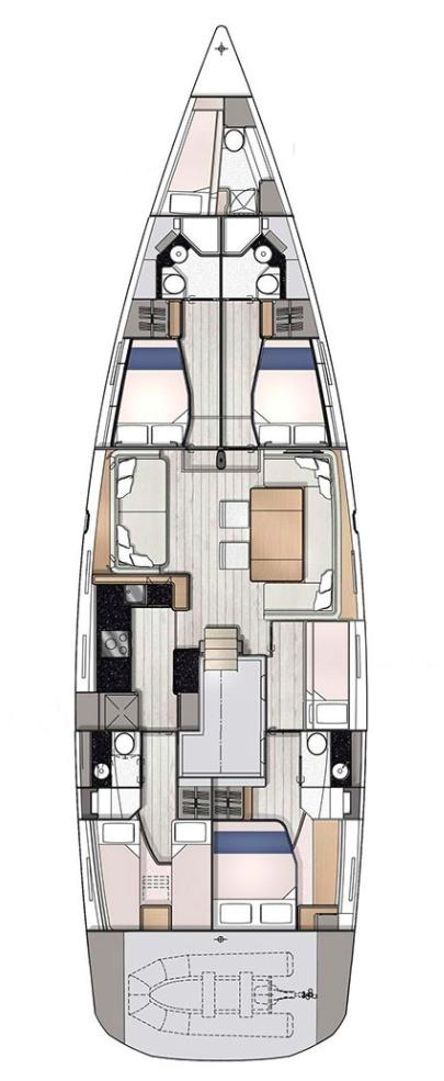 Segelboot mieten in Lavrion - Jeanneau Jeanneau 65