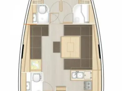 Vermietung Segelboot Hanse mit Führerschein