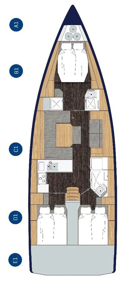 Segelboot mit oder ohne Skipper Bavaria mieten in Zadar