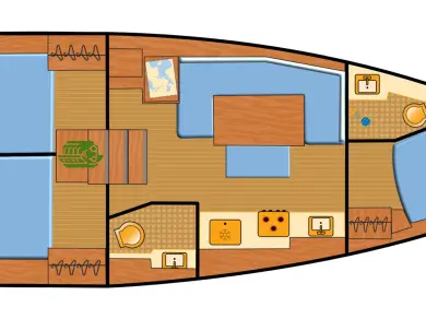 Ein Bénéteau Oceanis 37.1 mieten in Pula
