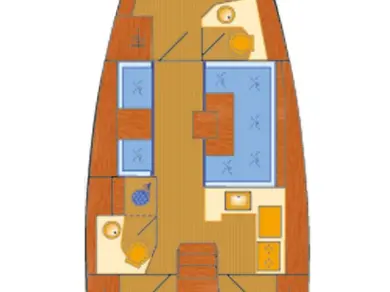 Boot mieten Punat günstig Sun Odyssey 419