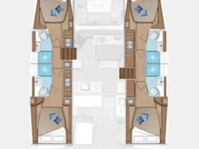YachtCharter in Gouviá - Lagoon Lagoon 46 auf SamBoat