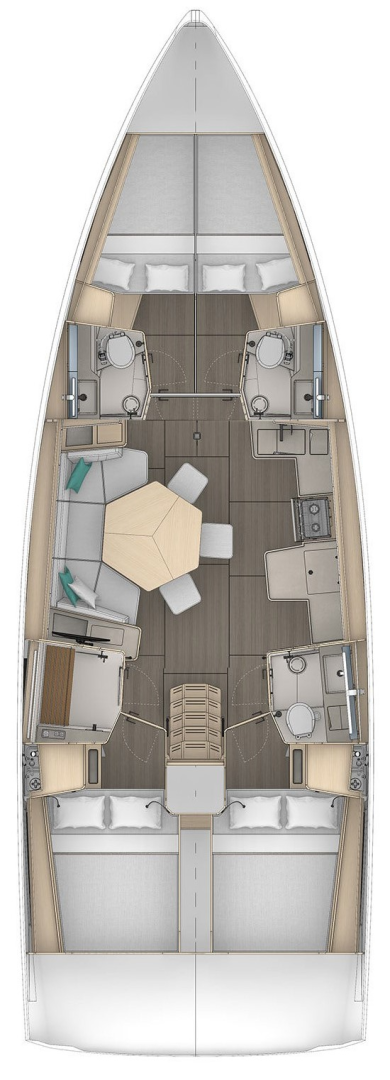 Vermietung Segelboot Dufour mit Führerschein
