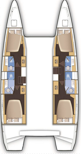 YachtCharter in Trogir - Lagoon Lagoon 42 auf SamBoat