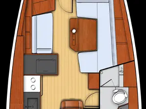 Boot mieten Šibenik günstig Oceanis 41.1