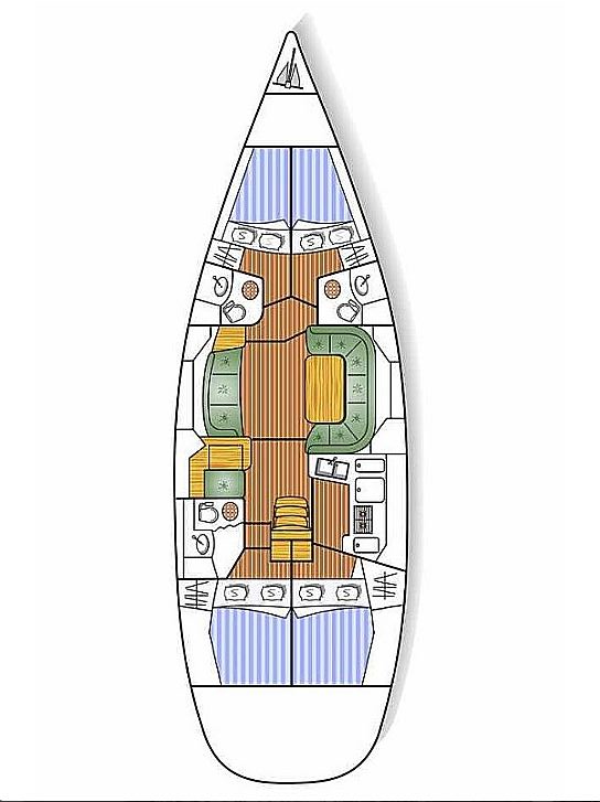 Jeanneau Sun Odyssey 49 DS mieten Lavrion