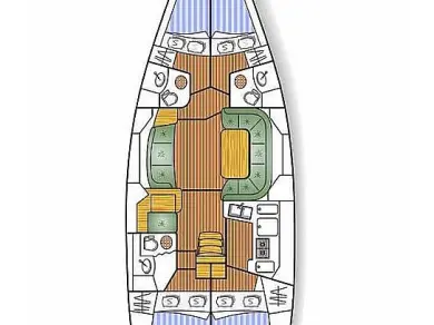 Jeanneau Sun Odyssey 49 DS mieten Lavrion