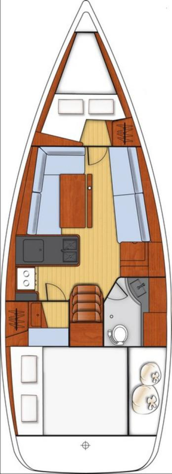 Bénéteau Oceanis 31 mieten Split