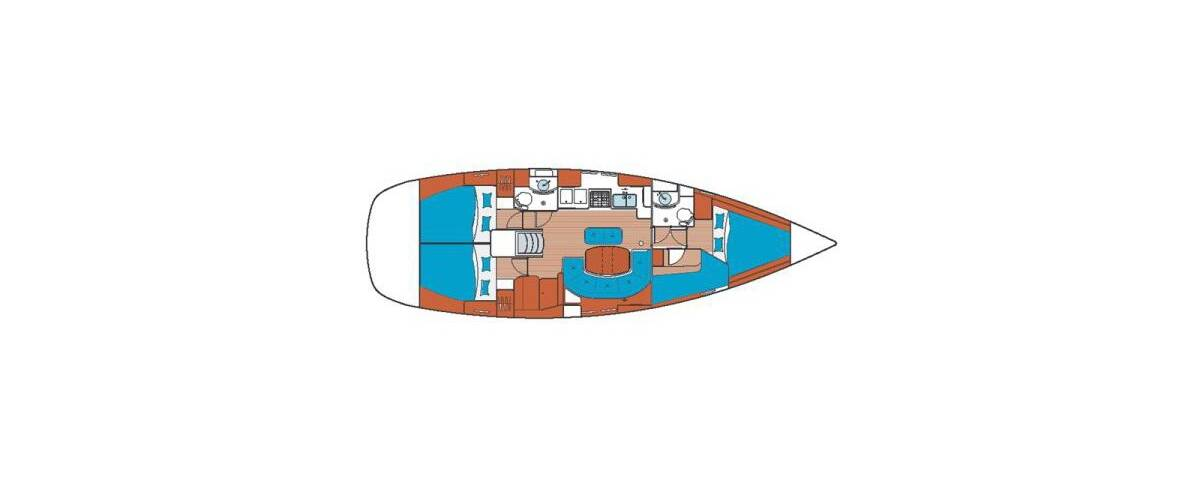 Segelboot mieten in Pirovac - Bénéteau Oceanis 411 Clipper
