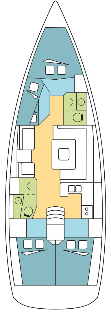 Segelboot mit oder ohne Skipper Jeanneau mieten in La Paz