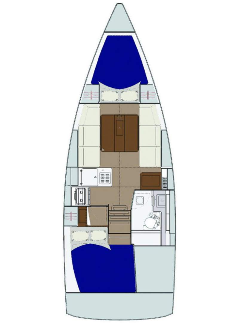 YachtCharter in Primošten - Dufour Dufour 310 auf SamBoat