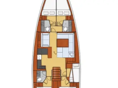 YachtCharter in Lavrion - Bénéteau Oceanis 55 auf SamBoat