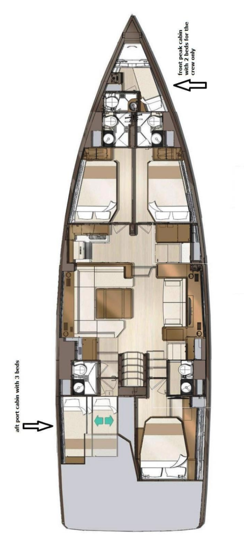 Ein Jeanneau Jeanneau 60 mieten in Lavrion