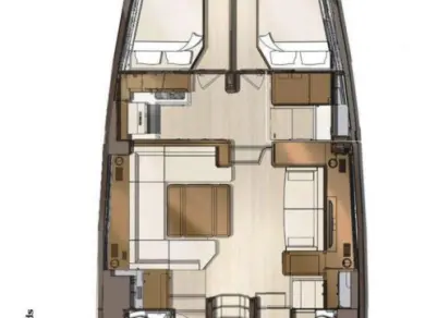 Ein Jeanneau Jeanneau 60 mieten in Lavrion
