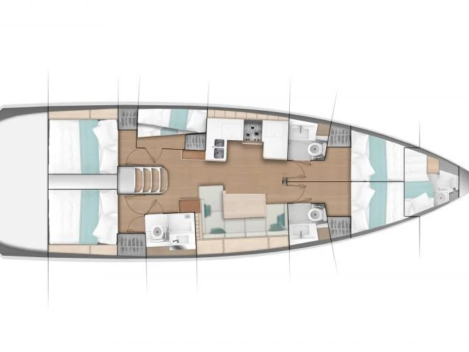 Jeanneau Sun Odyssey 490 mieten Skiathos