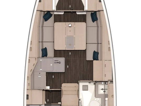 Vermietung Segelboot Dufour mit Führerschein