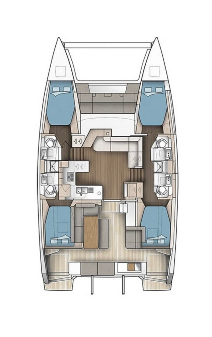 YachtCharter in Road Town - Fountaine Pajot Astrea 42 auf SamBoat